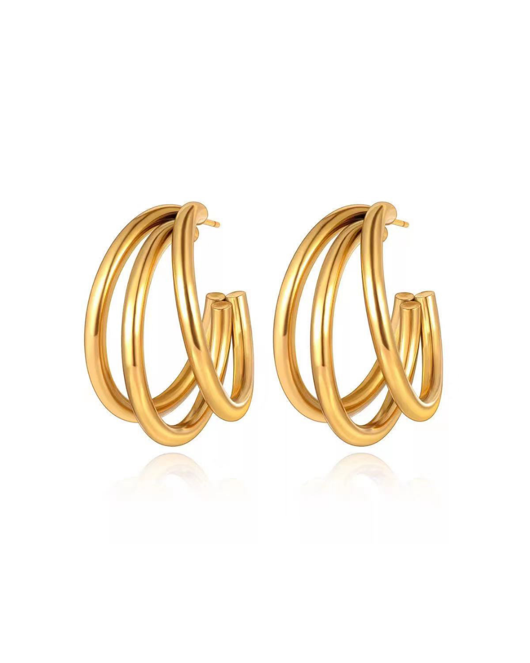 Boucles d'oreilles Trio