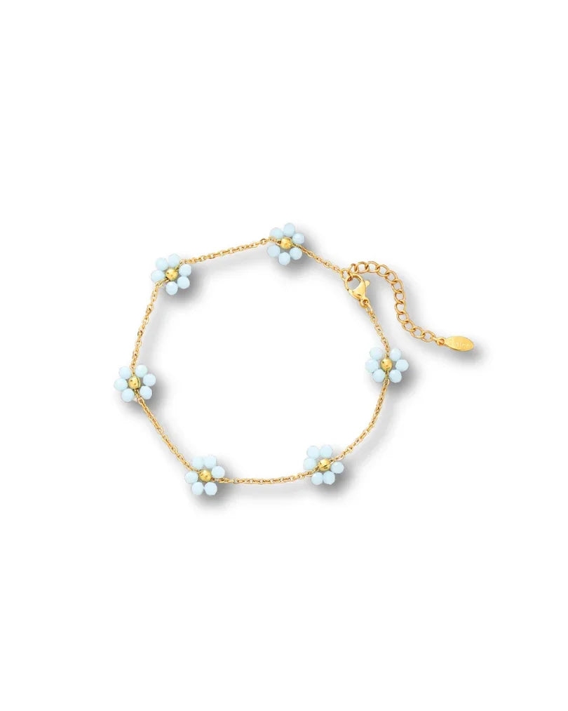Bracelet Kandy bleu pastel
